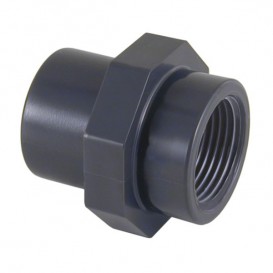 Adaptador mixto PVC cementar y roscar hembra