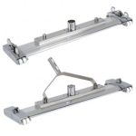 Barredora limpiafondos de aluminio Doble