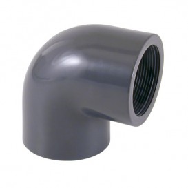 Codo mixto 90º PVC cementar y roscar