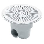 Dren de fondo circular Ø 270 mm con rejilla ABS AstralPool