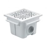 Dren de fondo con rejilla ABS cuadrado 210 mm x 210 mm AstralPool