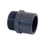 Machón mixto PVC para cementar y roscar macho