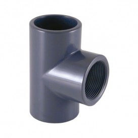 Te mixta 90º PVC cementar y roscar