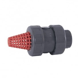Válvula Check de resorte PVC Cepex roscar